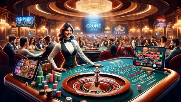Antarmuka permainan live dealer Dream Gaming di platform gurih898
